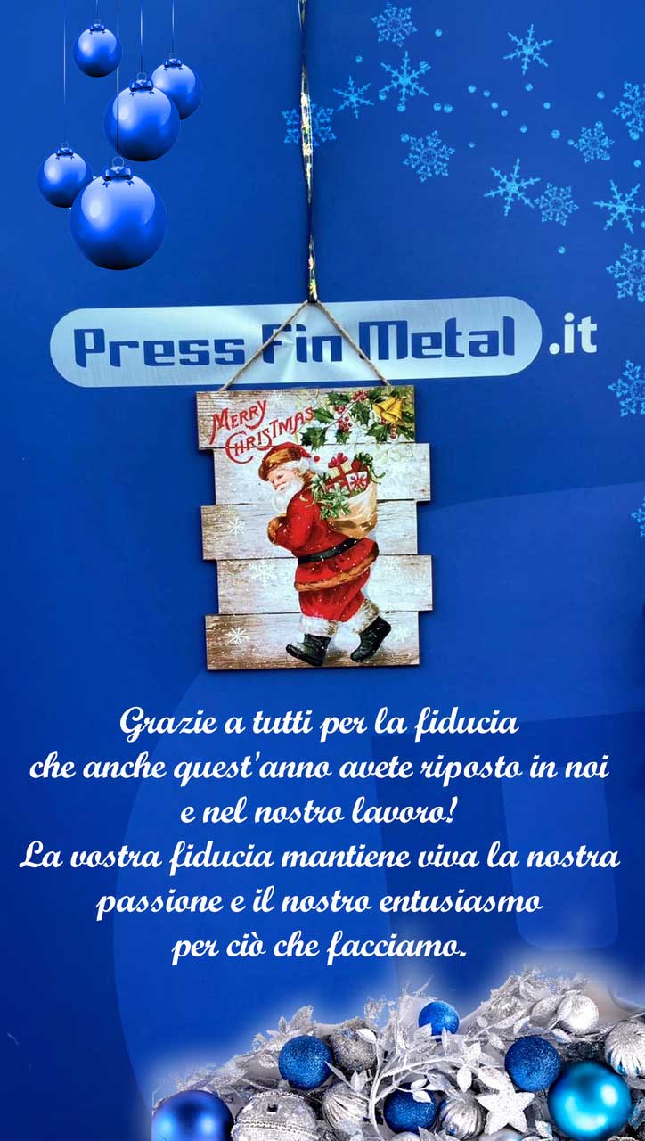 Auguri da Pressfinmetal