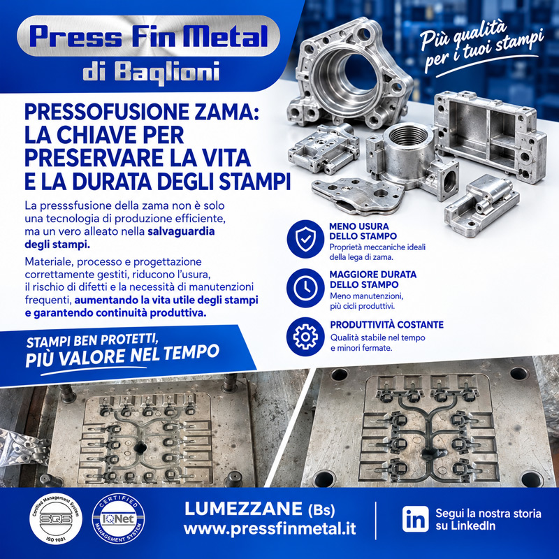 Pressofusione zamak - Brescia